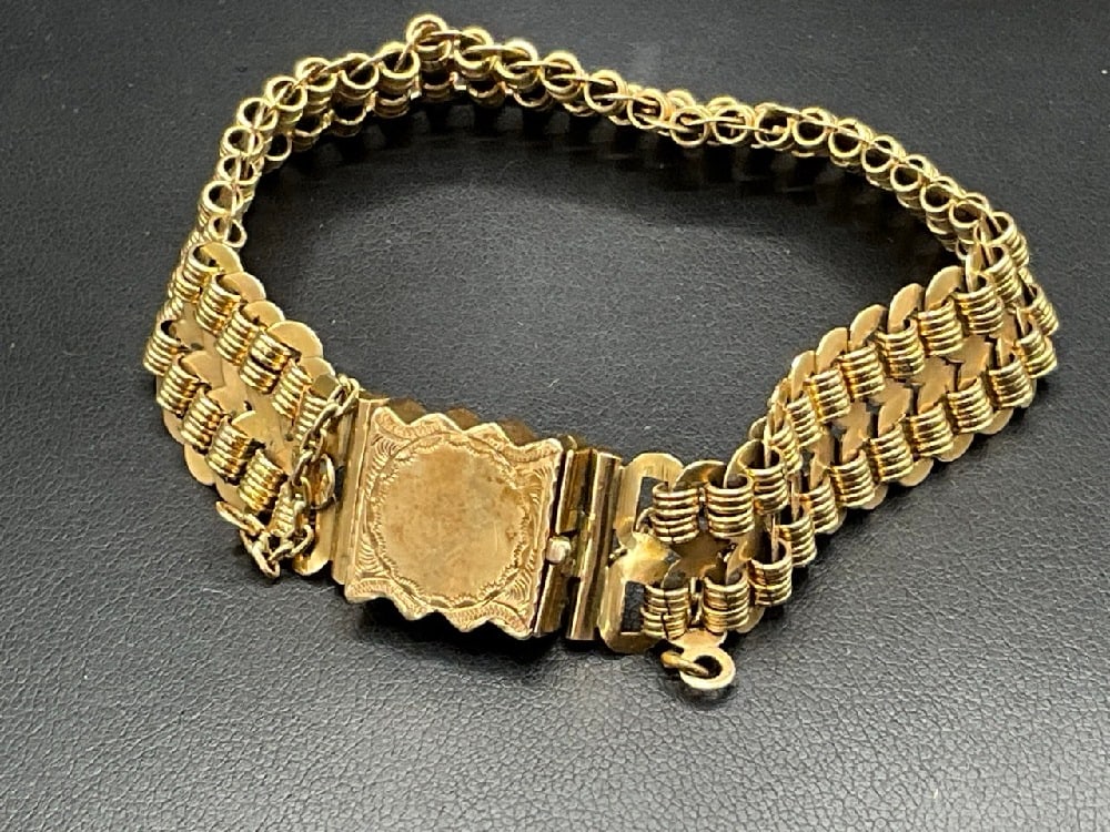 14K Yellow Gold Lady’s Bracelet - 29 Grams (1 of 5)