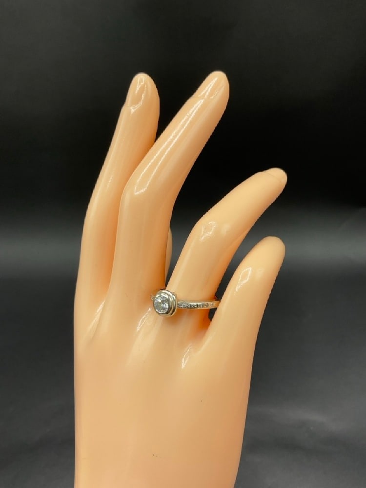 14K White Gold Diamond Ring (1 of 5)