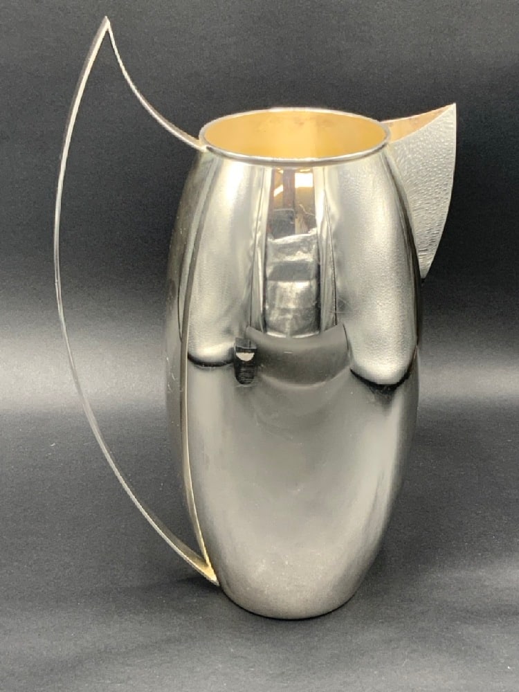 Rare Large Cleto Munari Sterling Silver Water Pitcher (1 of 5)