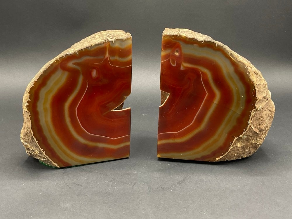 A Pair, Agate Book Ends (1 of 6)