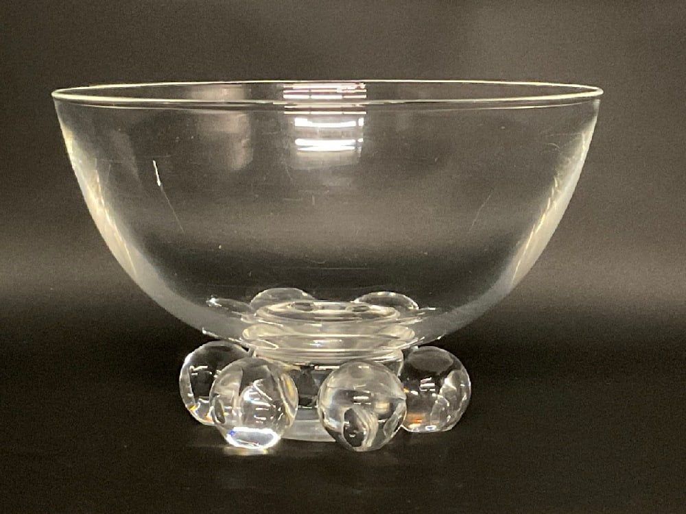 Steuben Large Ball Footed Bowl (1 of 5)
