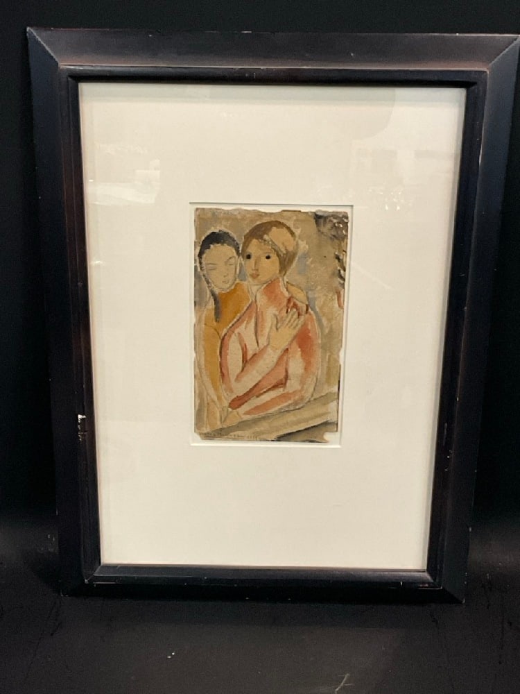 Victor Manuel (Cuban, 1897-1969) Watercolor on Paper (1 of 6)