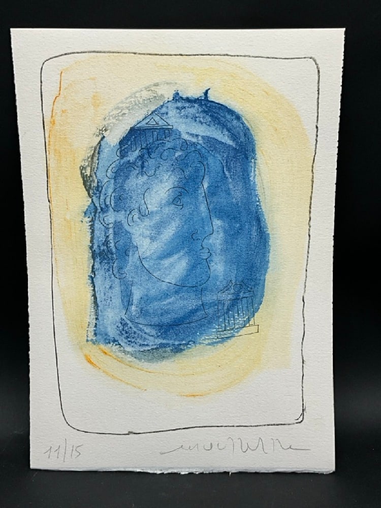Marco Del Re (Italian 1950-2019) Lithograph Signed Editon 11/15 (1 of 4)