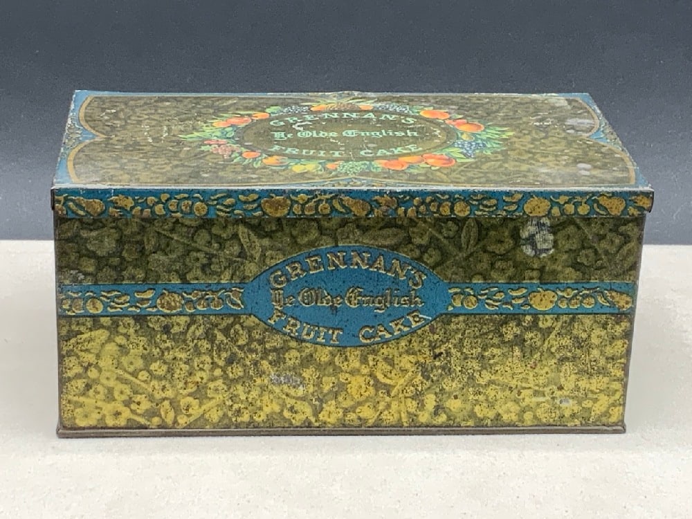 Grennan’s Ye Olde English Fruit Cake Tin Box (1 of 5)