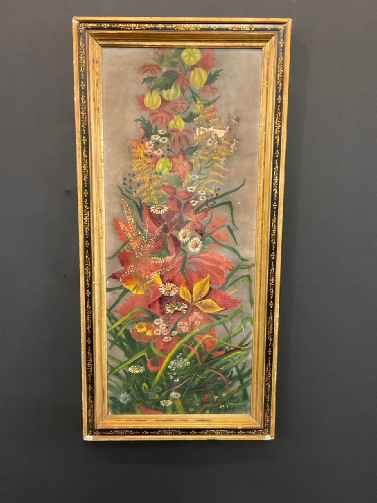 19th Century Wildflowers Still Life Oil Painting (1 of 6)