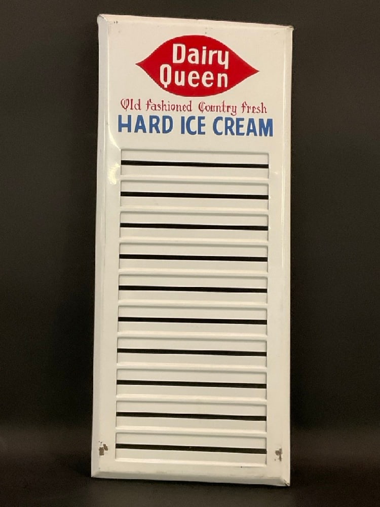 Dairy Queen “Old Fashion Country Fresh?? Hard Ice Cream Metal Menu Board (1 of 4)