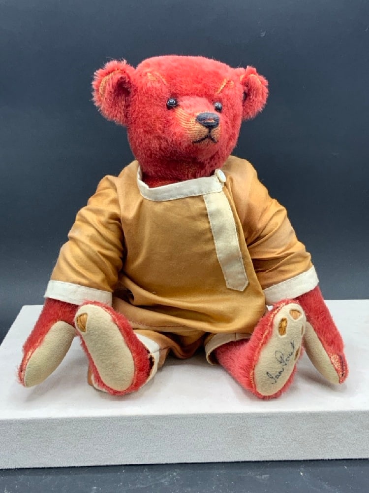 Steiff Alfonzo Mohair Growler Teddy Bear Signed Ian Pout (1 of 8)