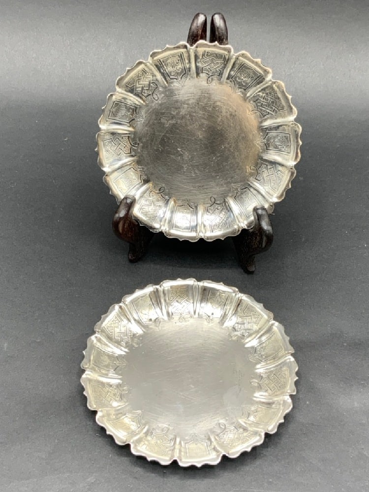 Antique English Sterling Silver Plates (1 of 5)