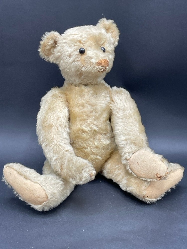 Early Steiff Mohair Teddy Bear "Sebastian" (1 of 13)