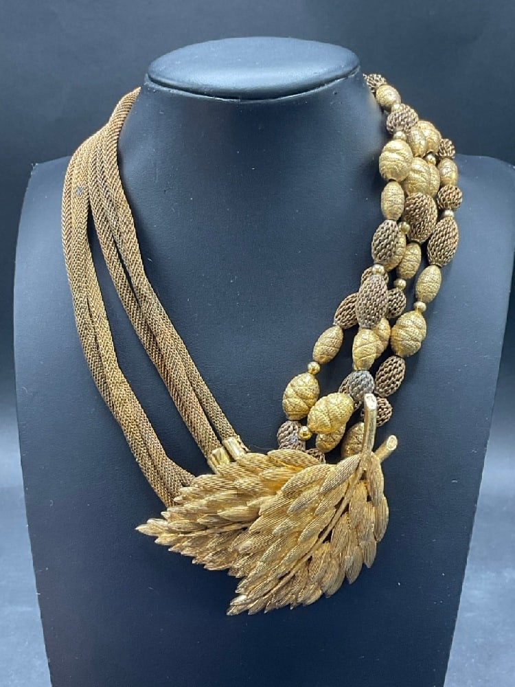 Jay Feinberg Multi Strand Leaf Necklace (1 of 8)