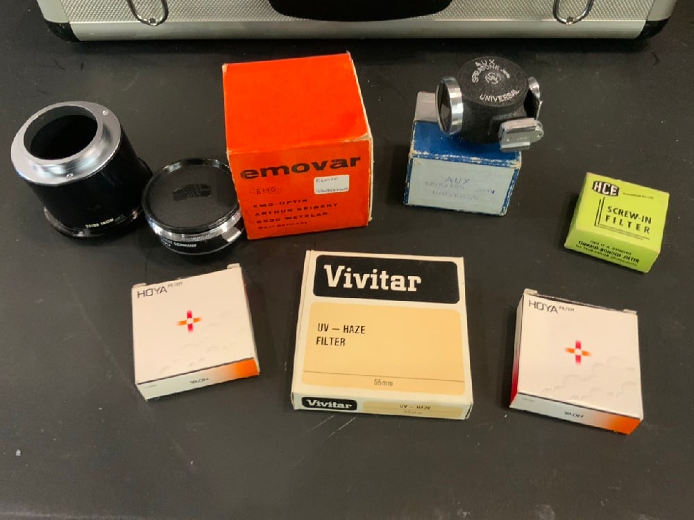 Estate Compiled Vintage Camera Accessories - 7