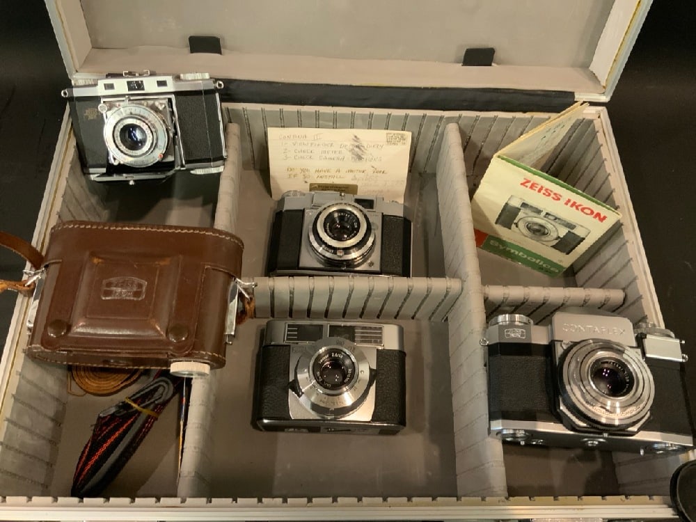 Estate Compiled Vintage Cameras Lot (1 of 9)