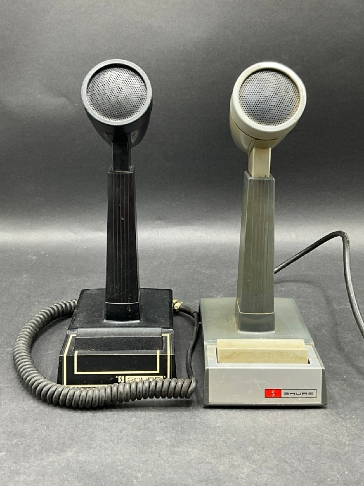 Shure Desktop Broadcasting Microphones (1 of 3)