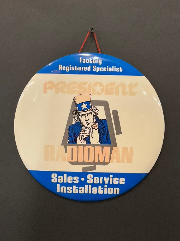 Large Factory Registered Specialist President Radioman Sign - Sales, Service, Installation (1 of 3)