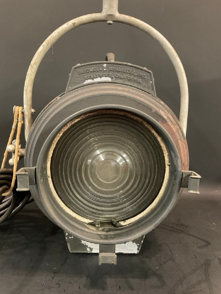 Bardwell & McAlister Hollywood California Stage Light: Bardwell & McAlister Hollywood California Stage Light.Dimensions: 28” x 17” x 16” Not Tested.