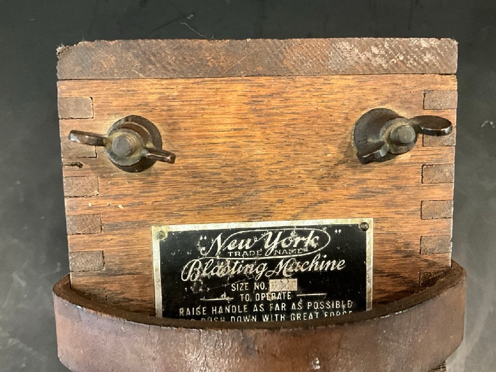 “New York “ Blasting Machine Size No. 2 - 3