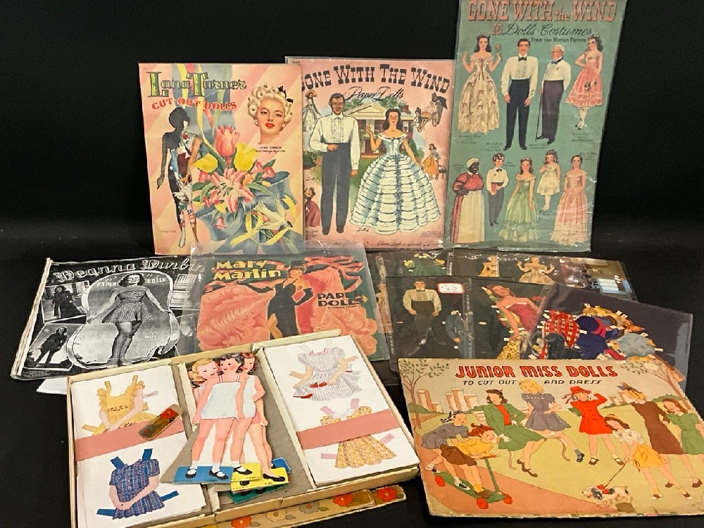 Paper Doll Estate Collection - Lana Turner, Gone With The Wind, Deanna Durbin (1 of 7)