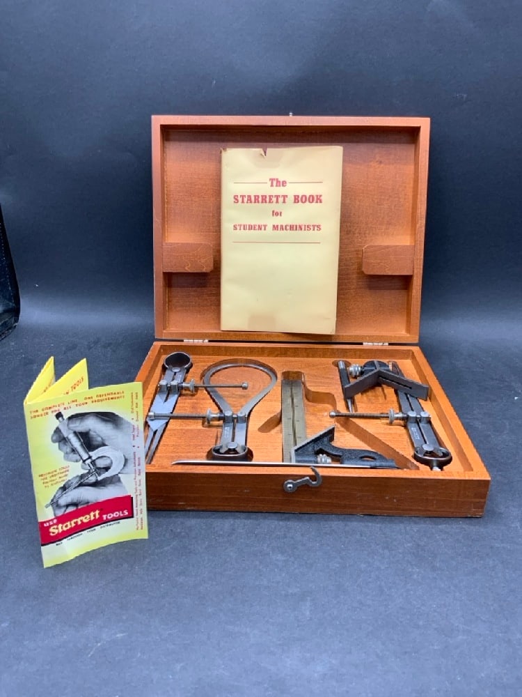Machinist Tool-Vintage Starrett No. 901 Apprentice Tool Set (1 of 5)
