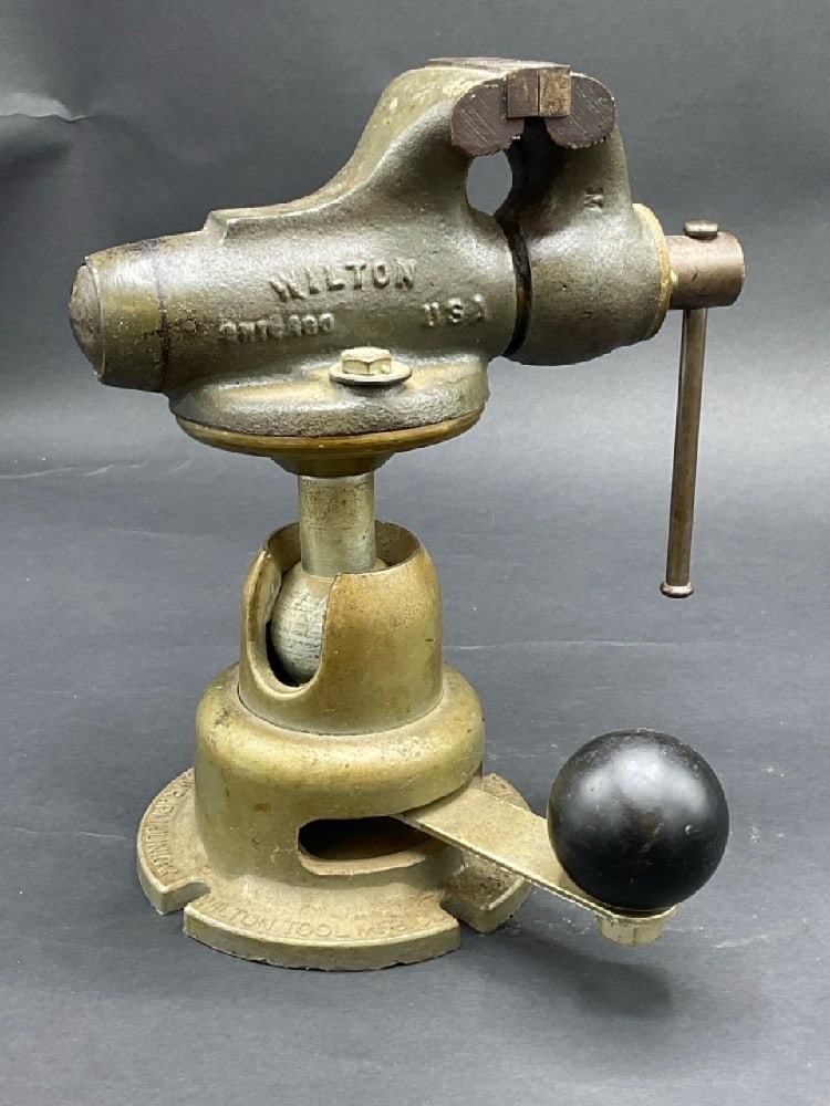 Rare Wilton Toddler Baby Bullet Vice Model 829: Rare Wilton Toddler Baby Bullet Vice Model 829.Dimensions: 8 1/2” x 7” Model 829