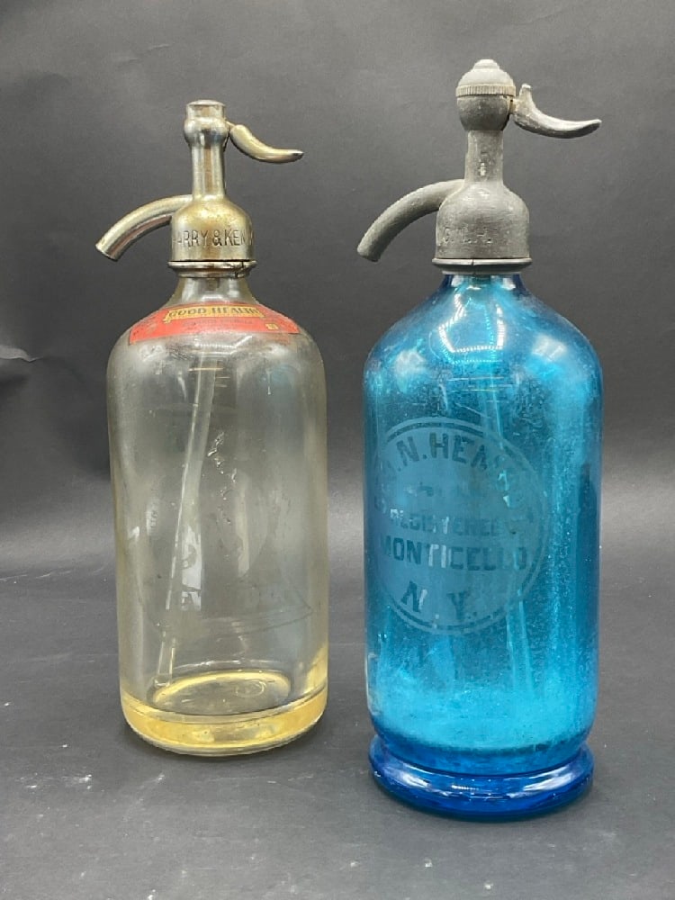 Monticello and Brooklyn NY Vintage Seltzer Bottles (1 of 3)