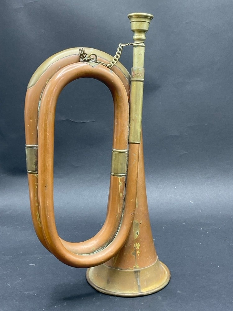 Antique Copper/Brass Horn (1 of 4)
