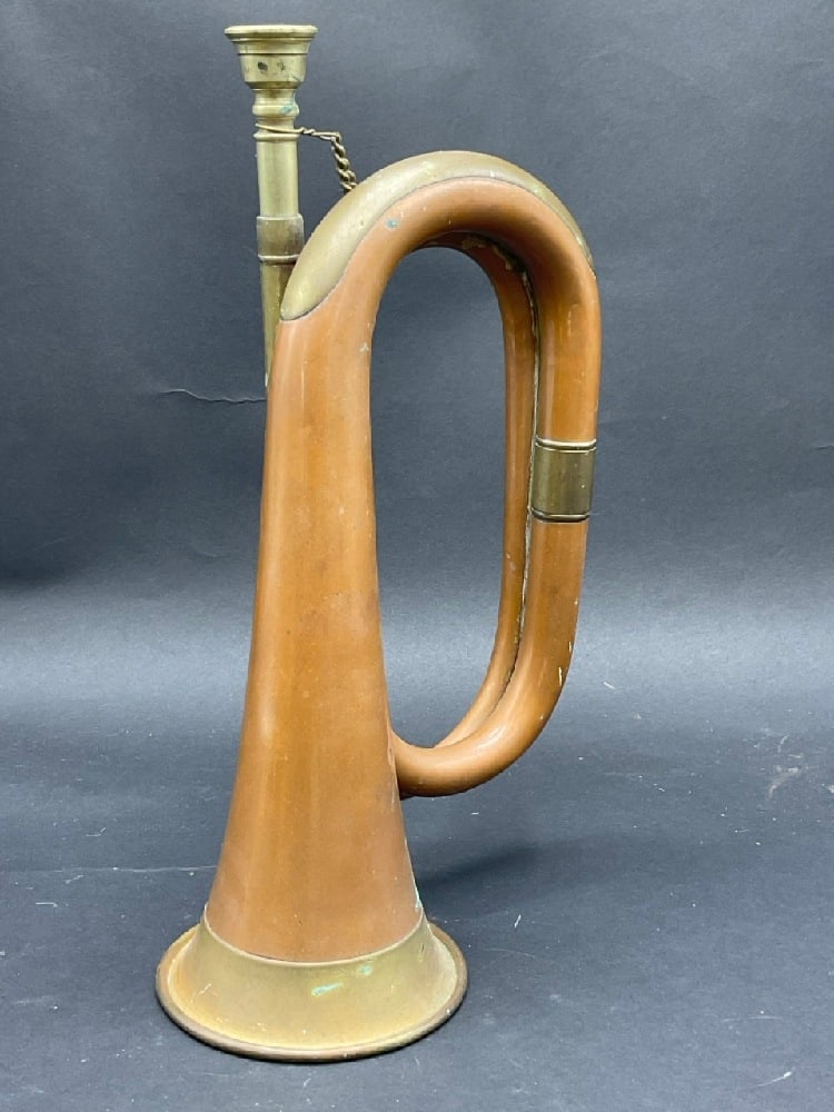 Antique Copper/Brass Horn - 2