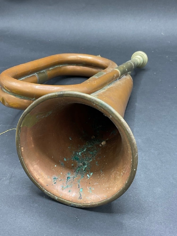 Antique Copper/Brass Horn - 4