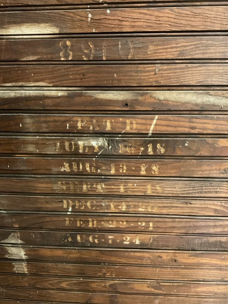 Antique Wolverine Oak Ice Box - 5