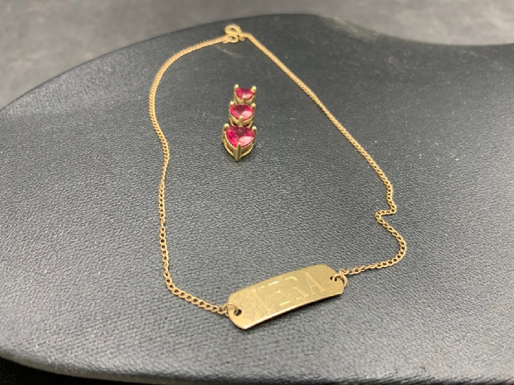 Two 10K Yellow Gold Jewelry Findings (1 of 2)