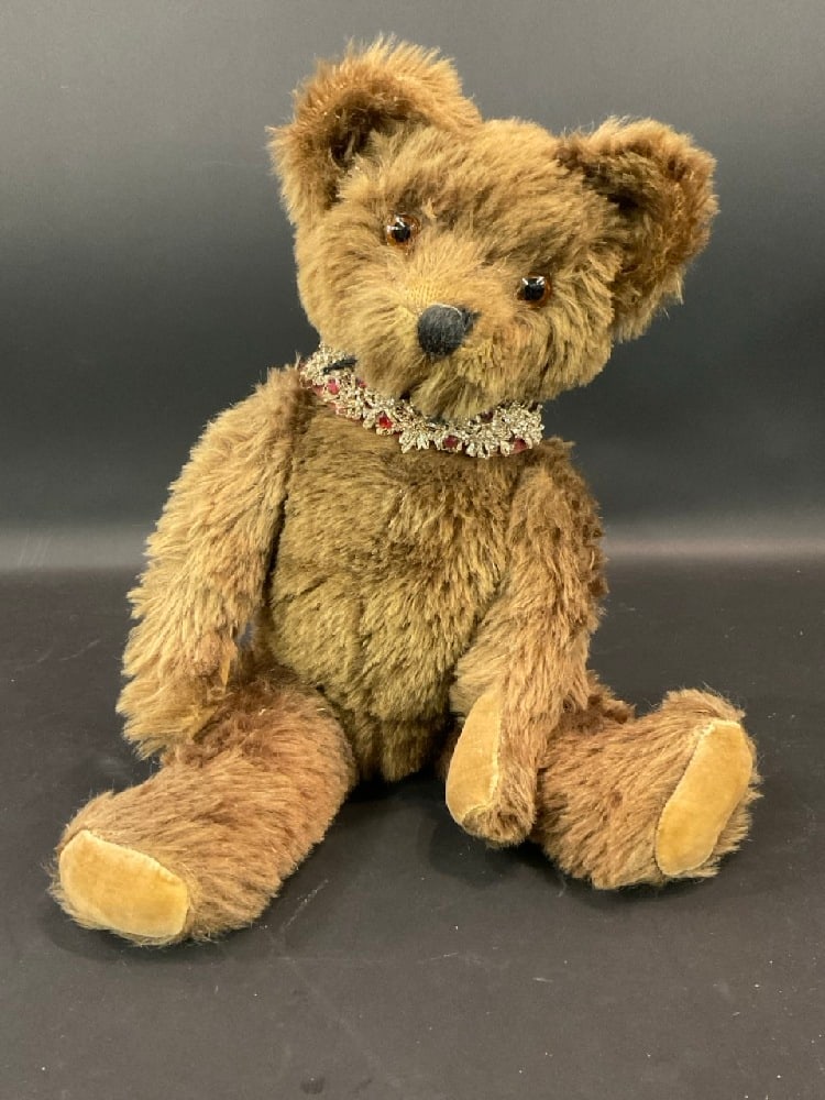 Shirley Temple Jointed Bear.Good Condition, Please See Preview Photographs Dimensions: 17?? L, (1 of 5)