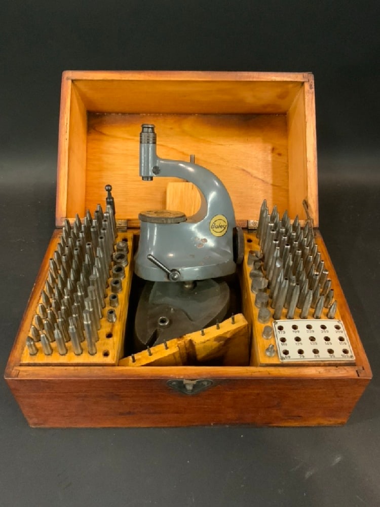 Watchmaker’s Tools - Punching Stand, Boley (1 of 4)