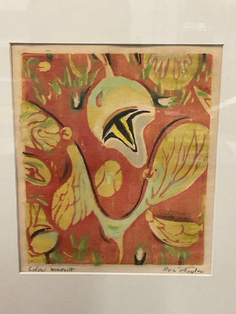 Ruth P. Taylor (American, 1900-1990) Abstract Color Woodcut (1 of 7)