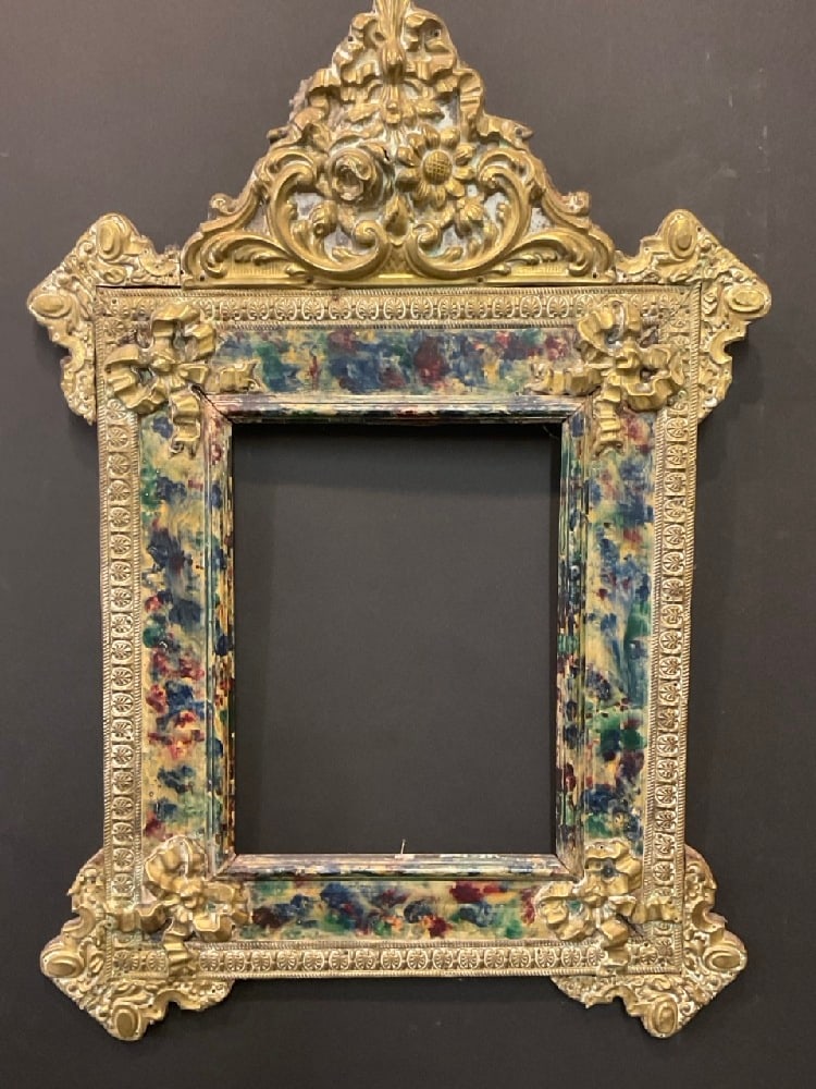 19th Century French Rococo Mirror Frame (1 of 7)
