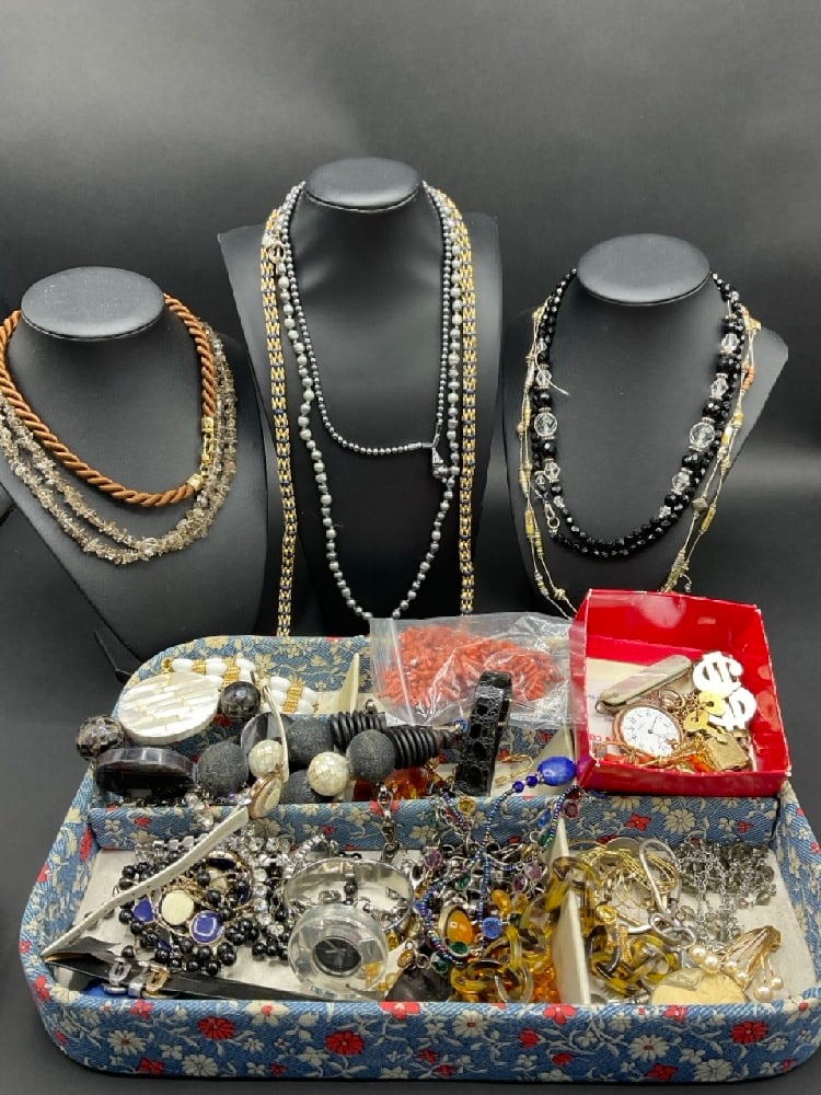Estate Compiled Costume Jewelry Group (1 of 8)