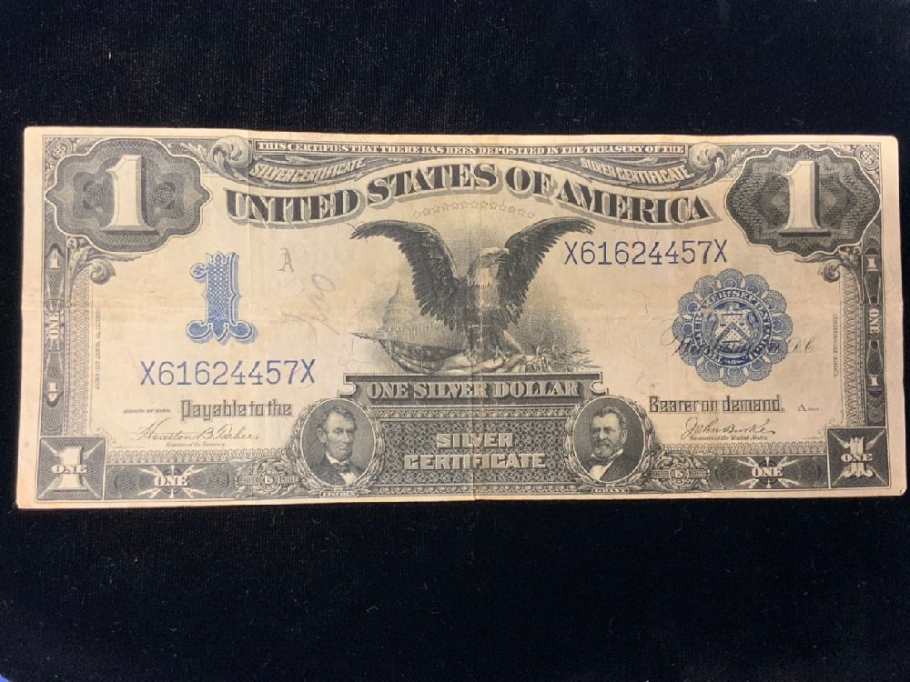 1899 $1 “Black Eagle?? Silver Certificate Large Note (1 of 2)
