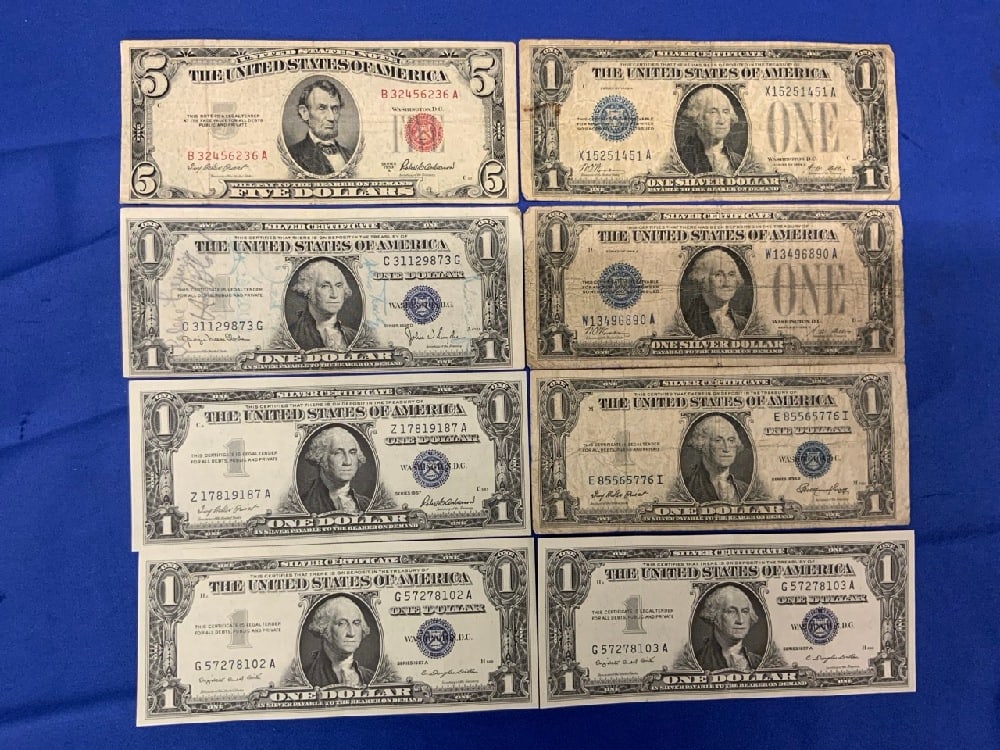 $12 Face US Small Size Notes Lot (1 of 1)