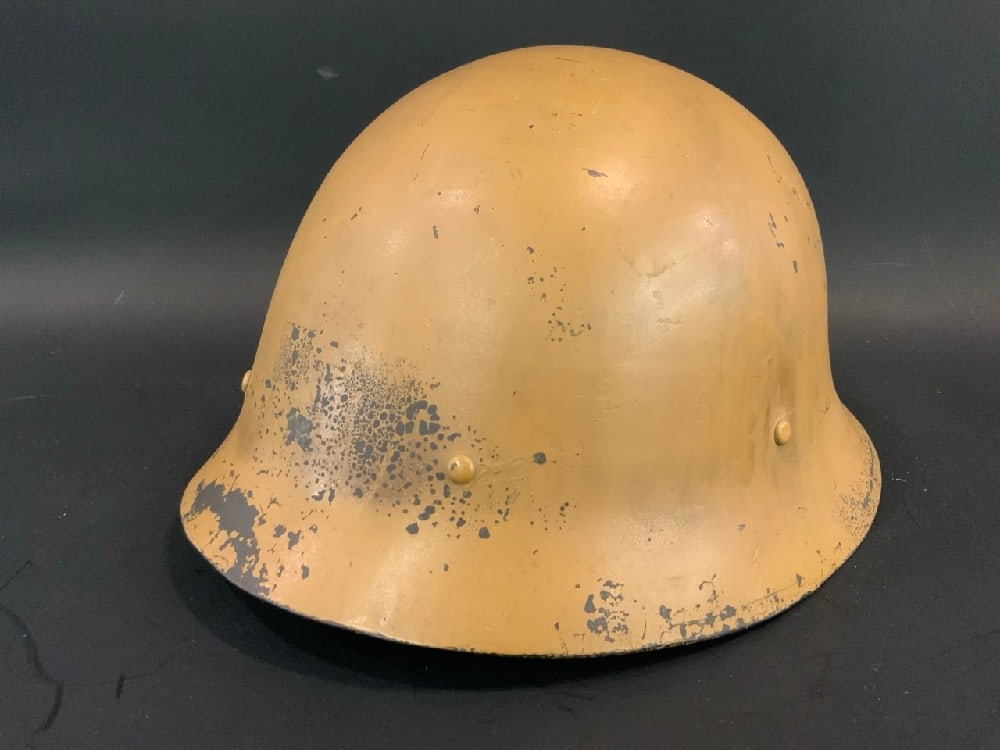 Japanese Type 90 Combat Helmet w/ Kanji Characters on Liner (1 of 7)