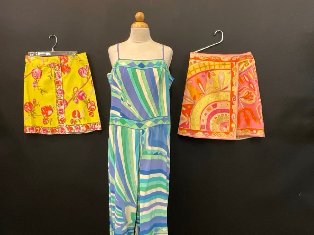 Vintage 60's Emilio Pucci Romper and Two (2) Skirts (1 of 11)