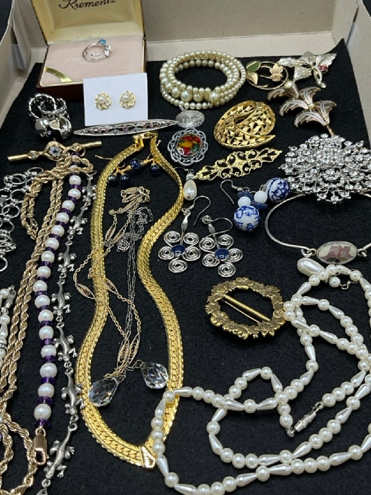 Compiled Costume Jewelry Grouping with Napier (1 of 8)