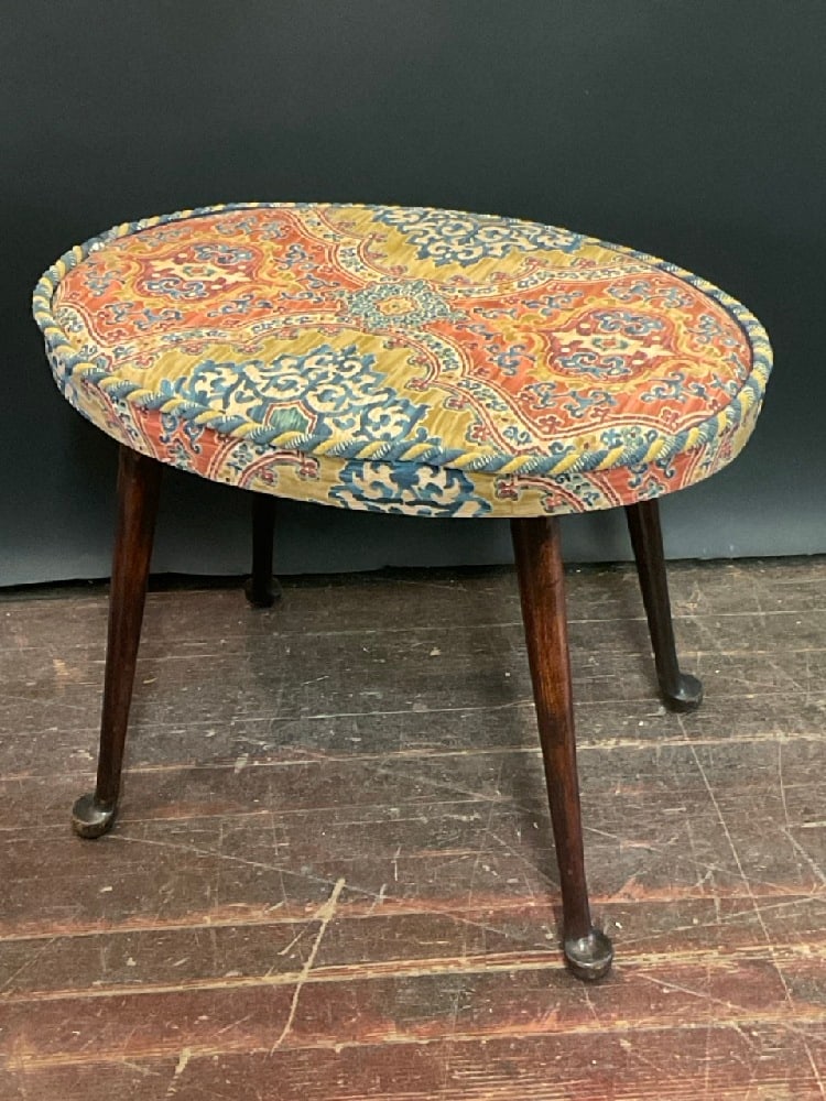 Decorative Conant Ball Signed Ottoman (1 of 3)