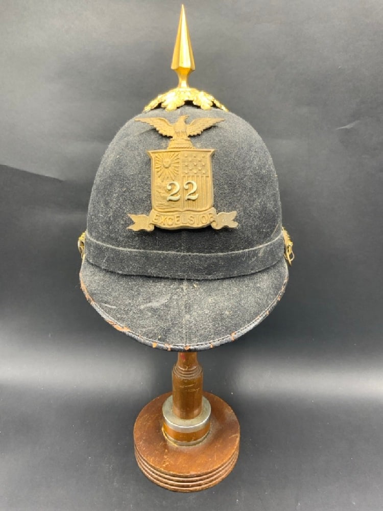 New York State Militia circa 1880 Helmet (1 of 6)