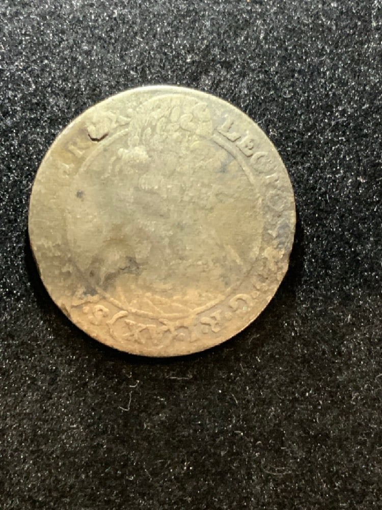 1664 Silver Coin 1/4 Thaler (15 Kreuzers) (1 of 1)