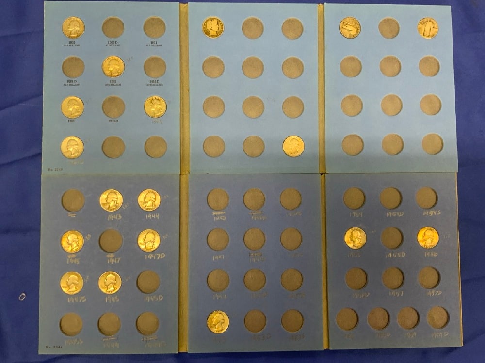 Eighteen (18) 90% Silver US Quarters (1 of 5)