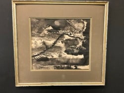 Rose Hansburg Abstract Gouache Painting .Dimensions: 9 1/2?? x 10 1/2?? and 14?? x 15: Rose Hansburg Abstract Gouache Painting .Dimensions: 9 1/2” x 10 1/2” and 14” x 15”