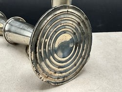 Weighted Sterling Candlesticks. - 2