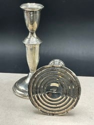 Weighted Sterling Candlesticks. - 3