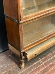 Three (3) Stack Lawyers Bookcase by Macey - 2