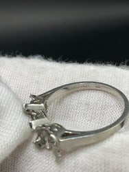 Platinum Ring Setting Size 7 - 3