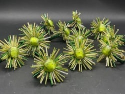 Vintage Sputnik Glass Napkin Rings (1 of 5)