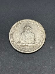 1925 Lexington-Concord Silver Commemorative Half Dollar: 1925 Lexington-Concord Silver Commemorative Half Dollar.